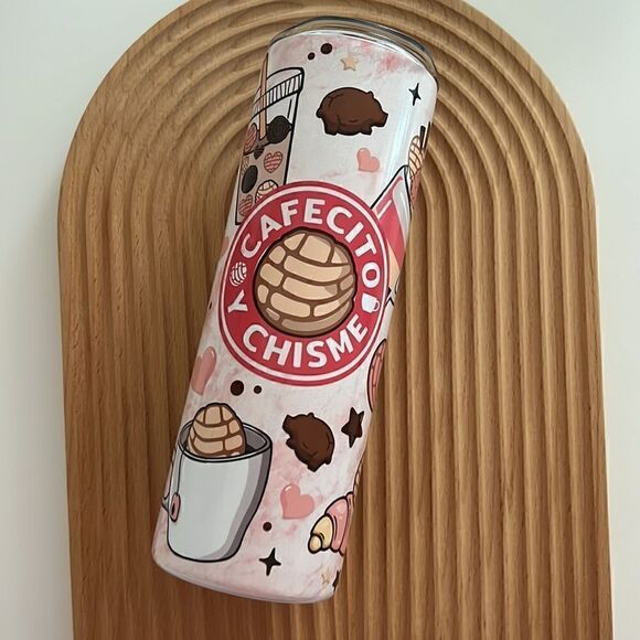 Cafecito y chisme tumbler NWT - Picture 4 of 4